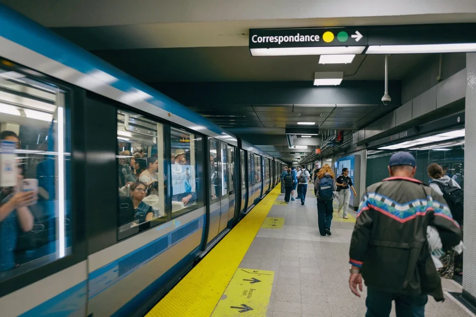 Photo: Adil Boukind Le Devoir La station Berri-UQAM du métro de Montréal